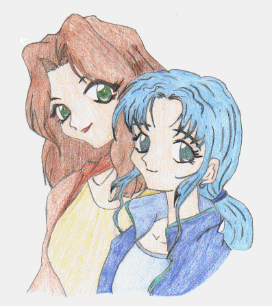 Aventurine and Turquoise, two more of Krissy's adopted Gemlords